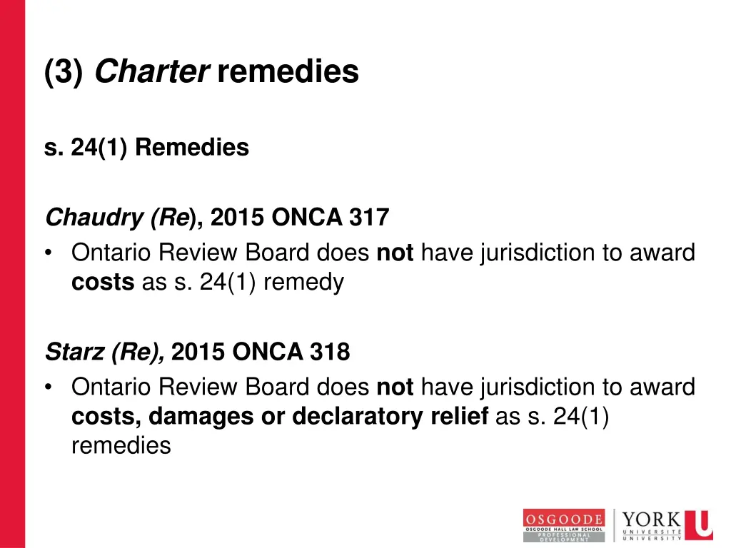 3 charter remedies 4