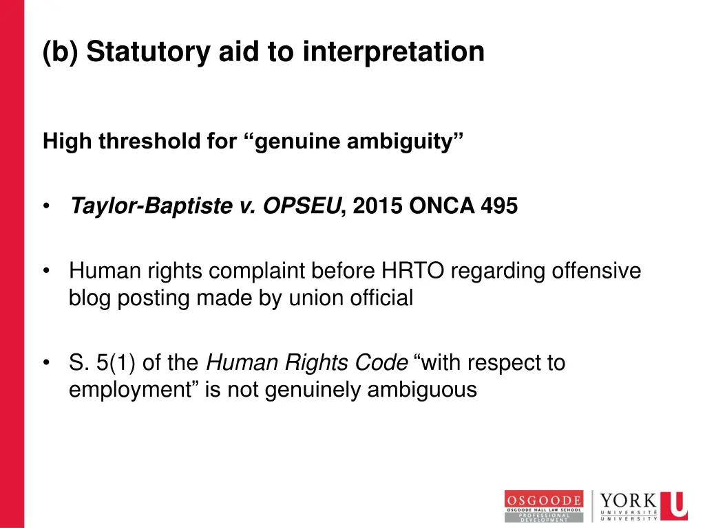 b statutory aid to interpretation 5