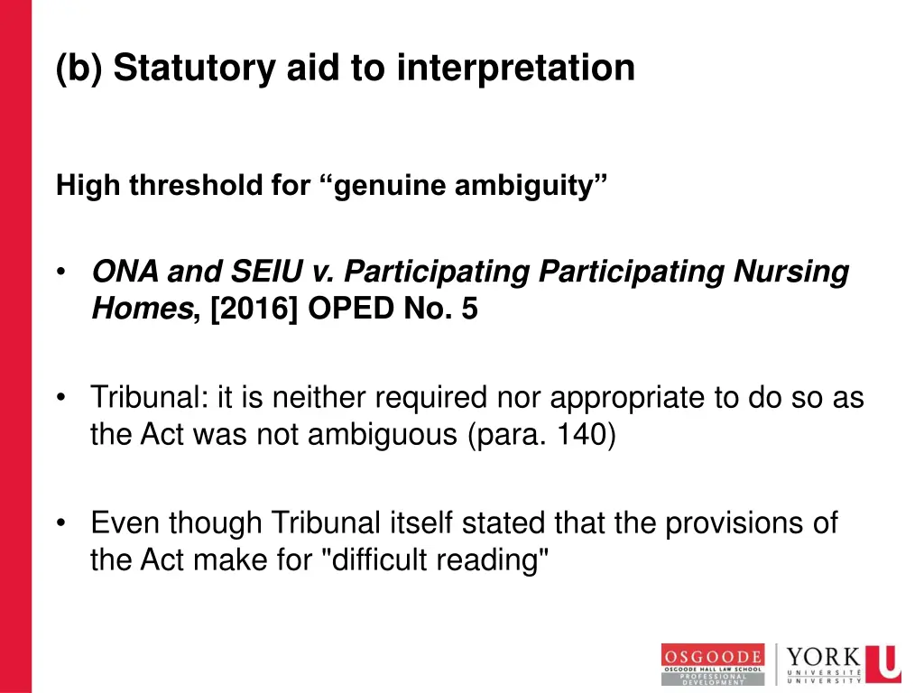 b statutory aid to interpretation 6
