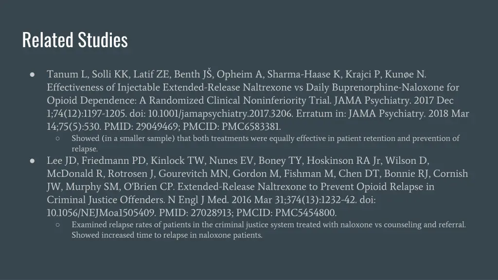 related studies