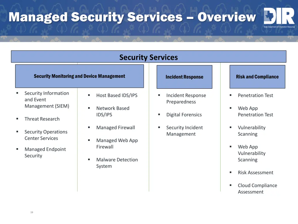 managed security services overview 1