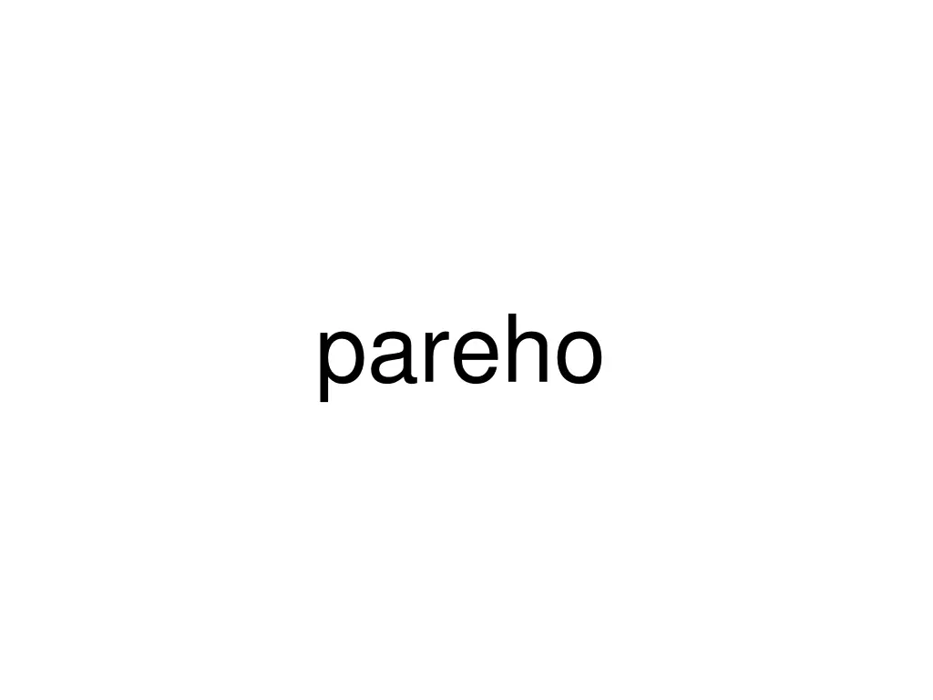 pareho
