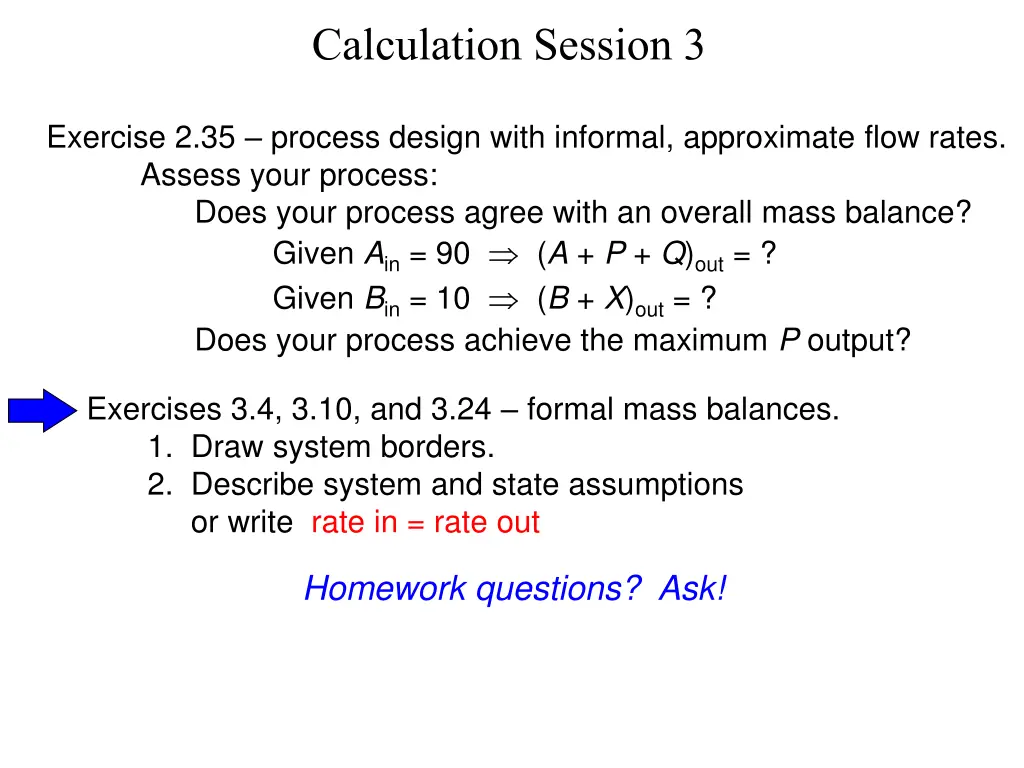 calculation session 3