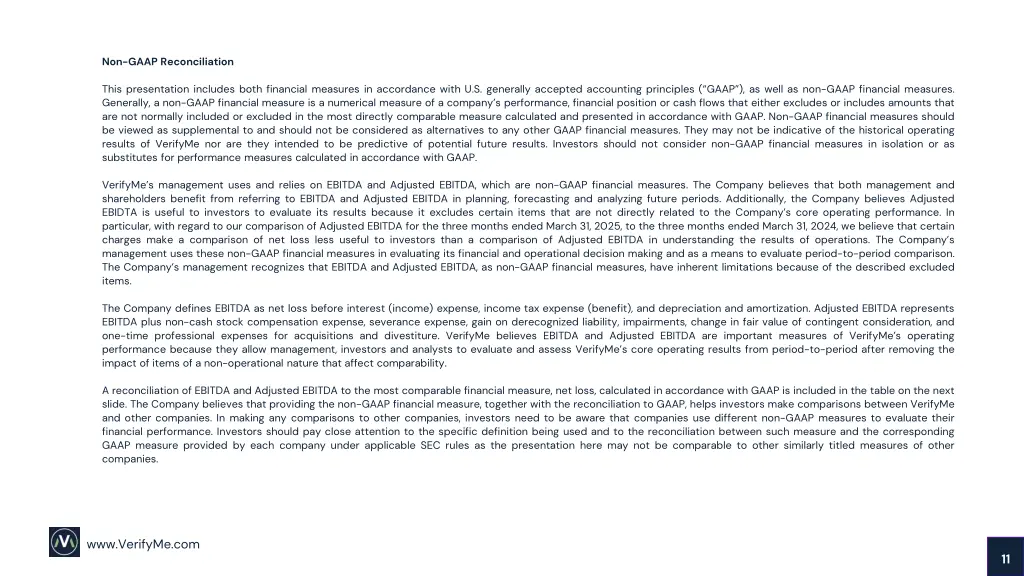 non gaap reconciliation
