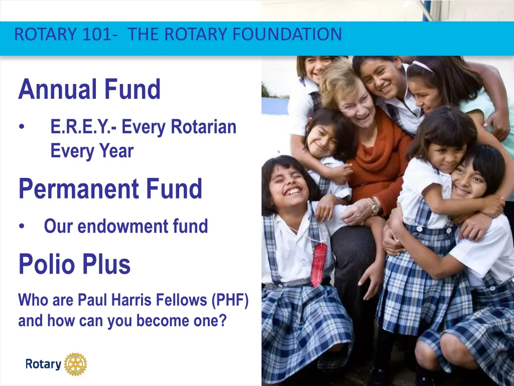 rotary 101 the rotary foundation