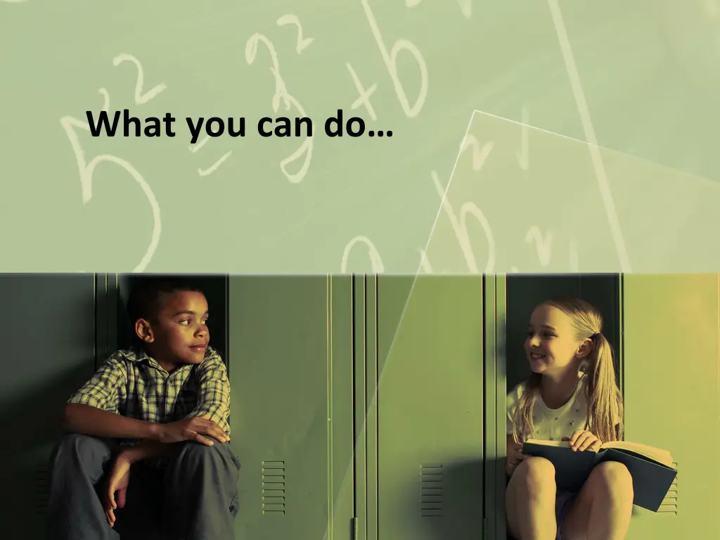 what you can do