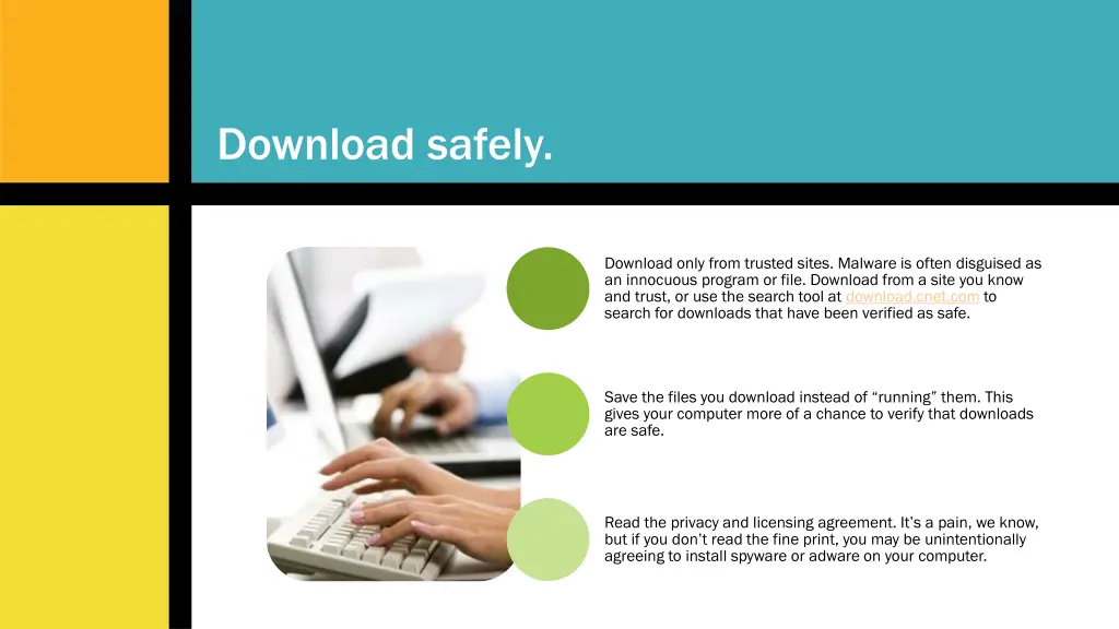 download safely