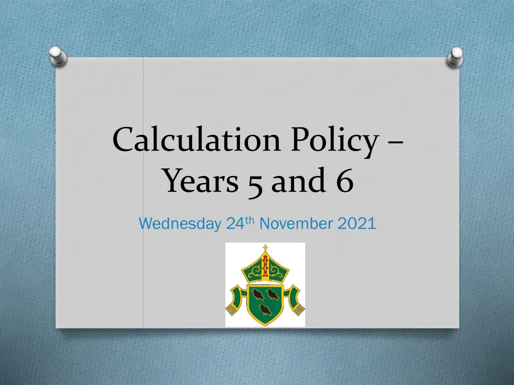 calculation policy years 5 and 6