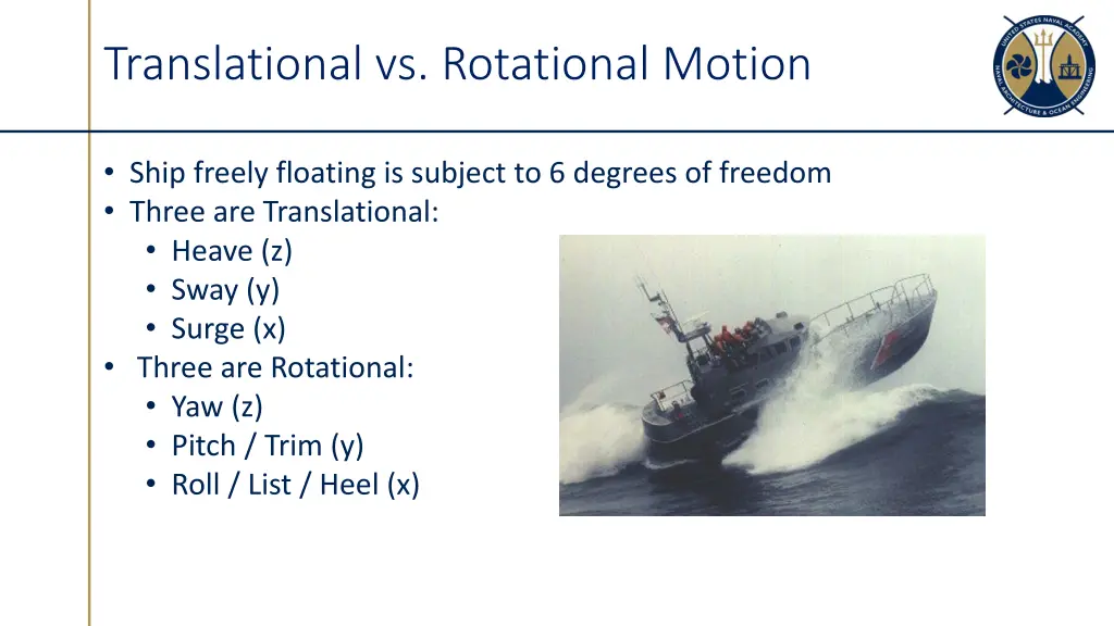 translational vs rotational motion