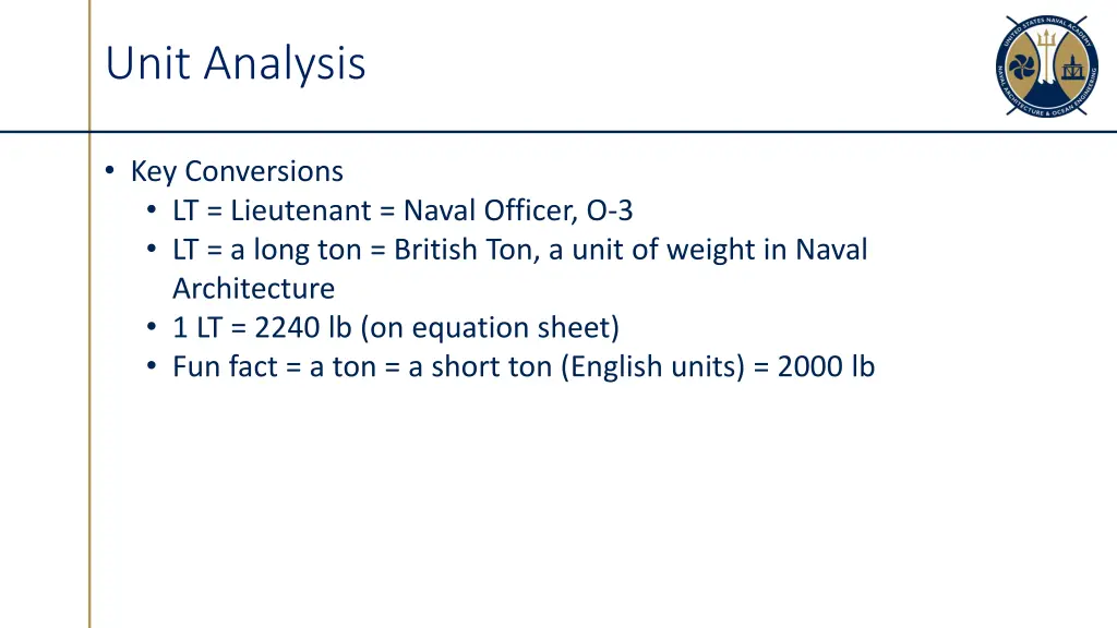 unit analysis