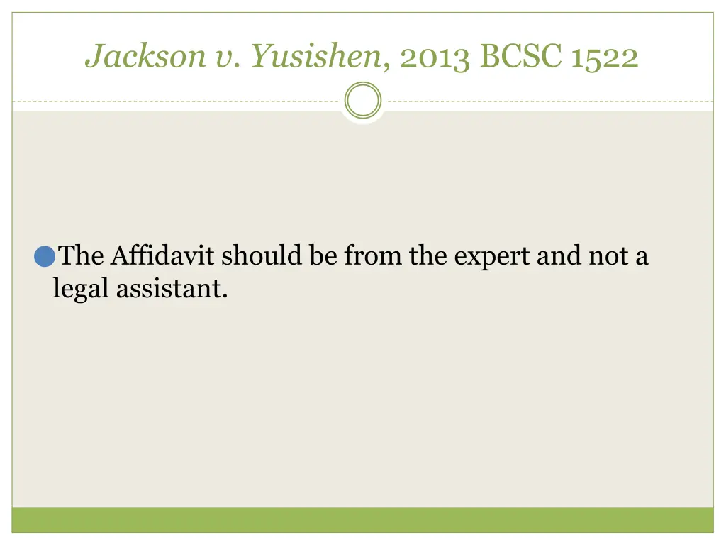 jackson v yusishen 2013 bcsc 1522