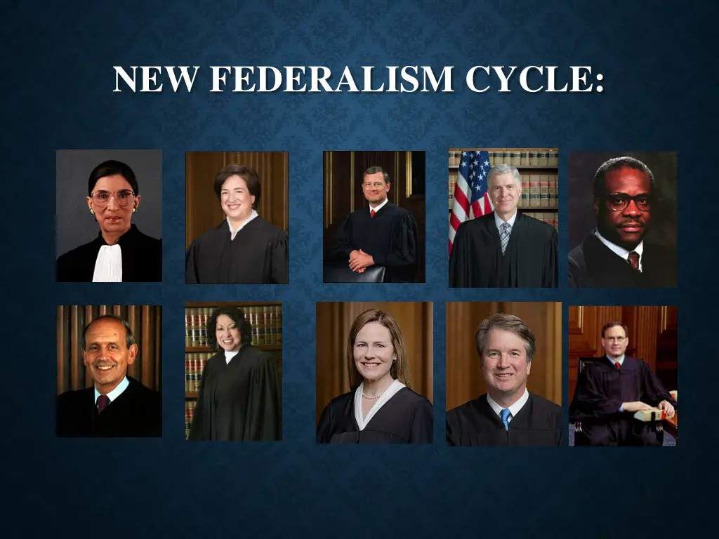 new federalism cycle 1