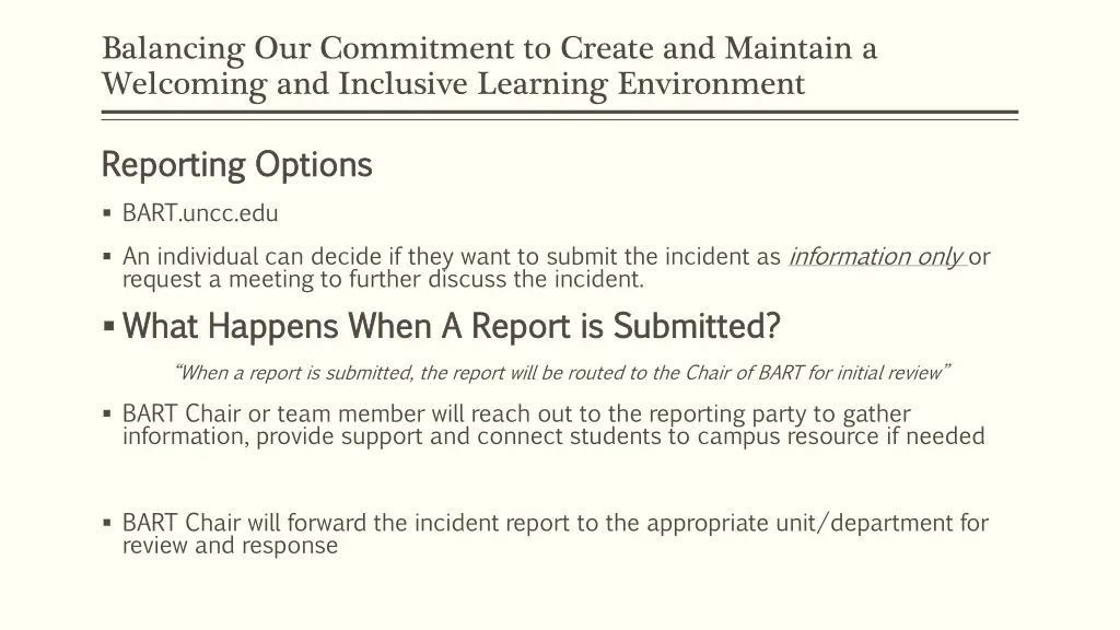 balancing our commitment to create and maintain 2
