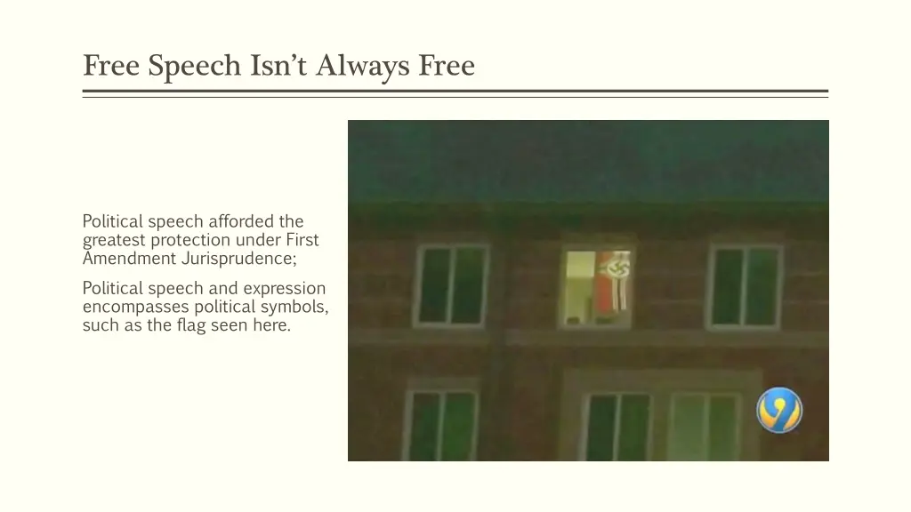 free speech isn t always free