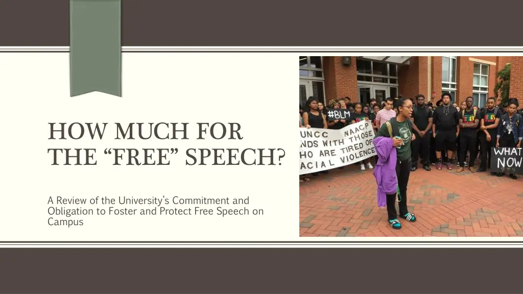 how much for the free speech