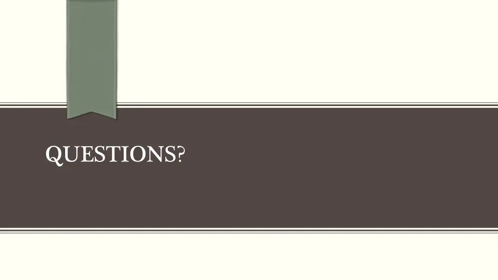 questions