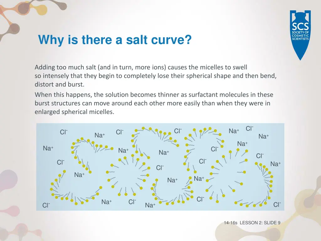why is there a salt curve