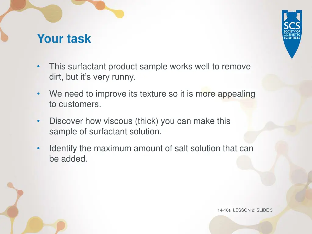 your task