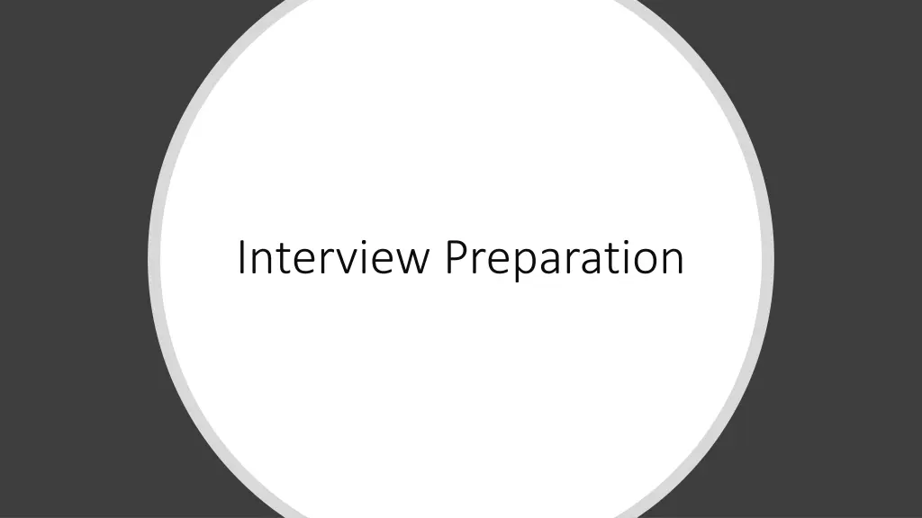 interview preparation