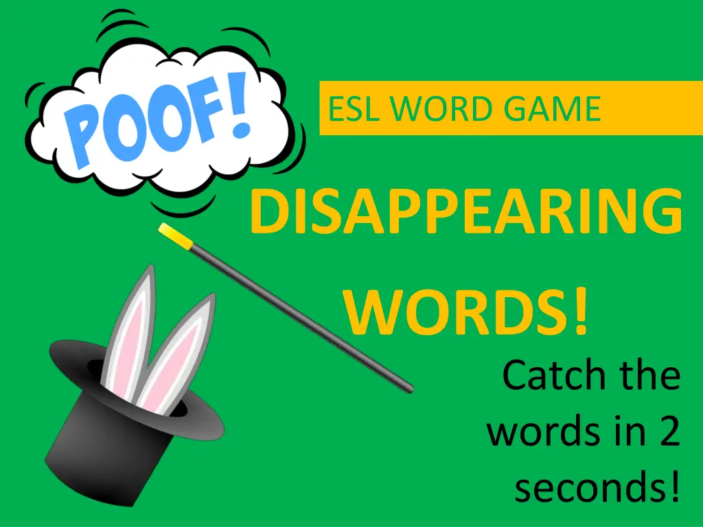 esl word game