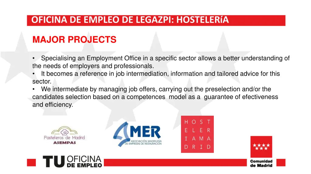 oficina de empleo de legazpi hosteler a
