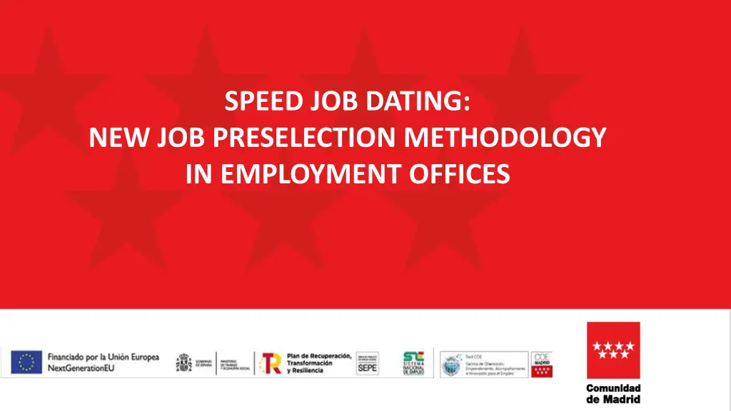 speed job dating