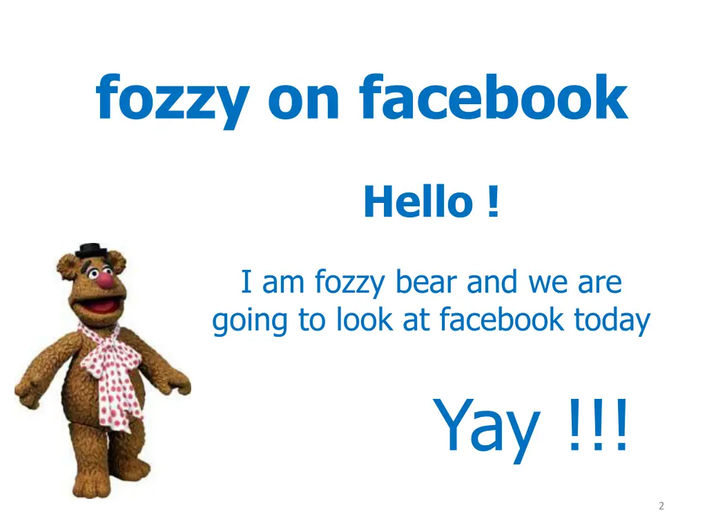fozzy on facebook
