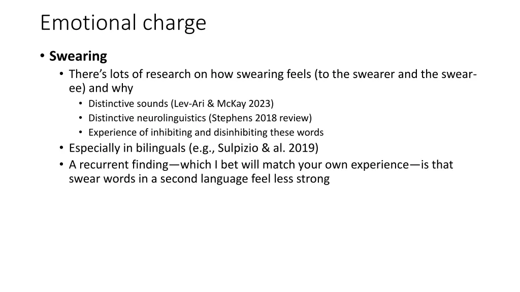 emotional charge 1