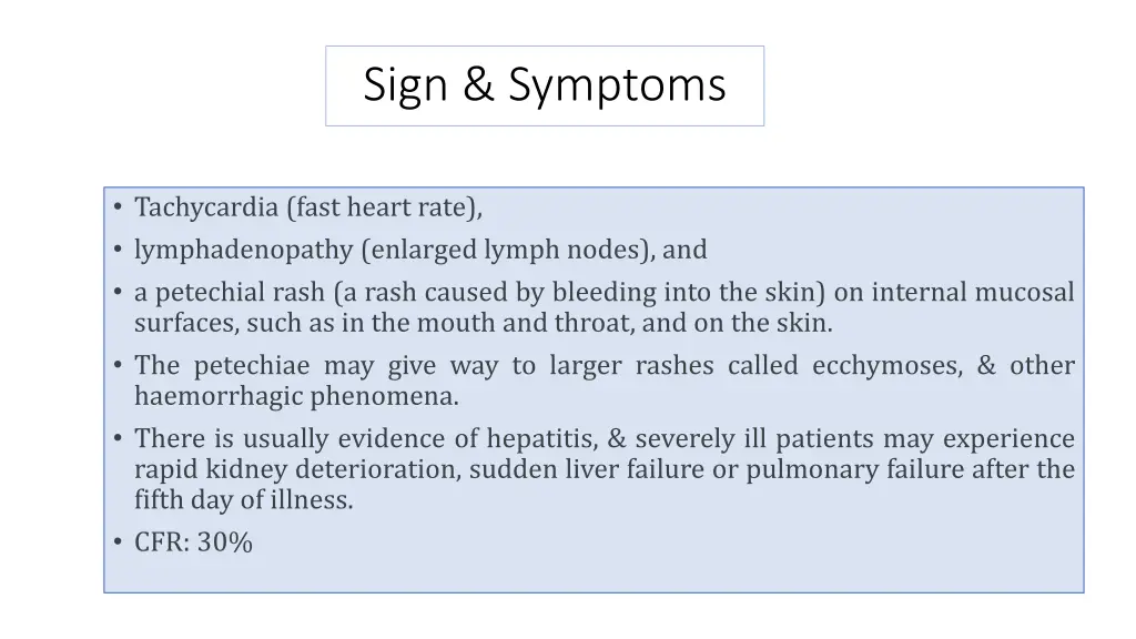 sign symptoms 2