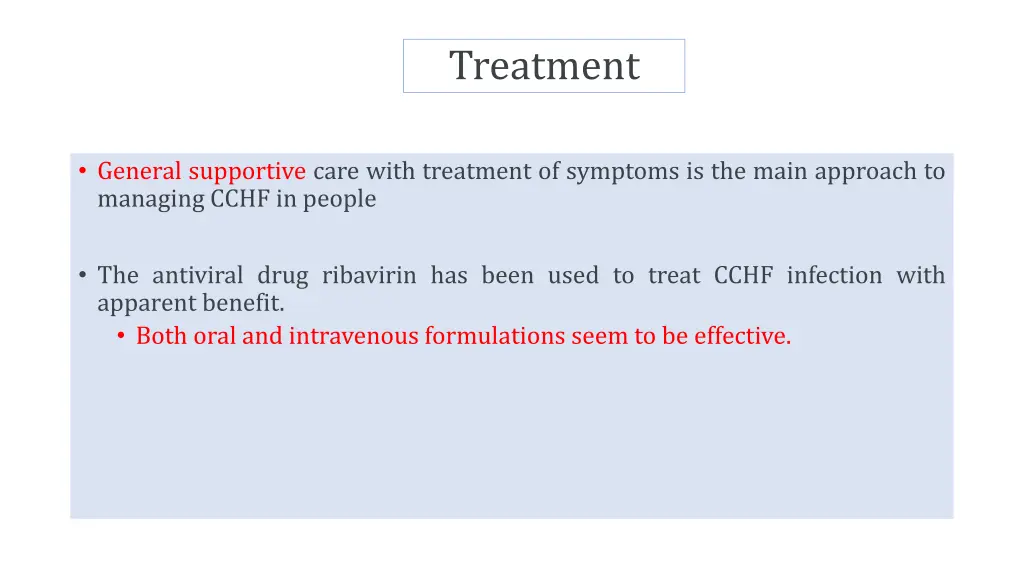 treatment