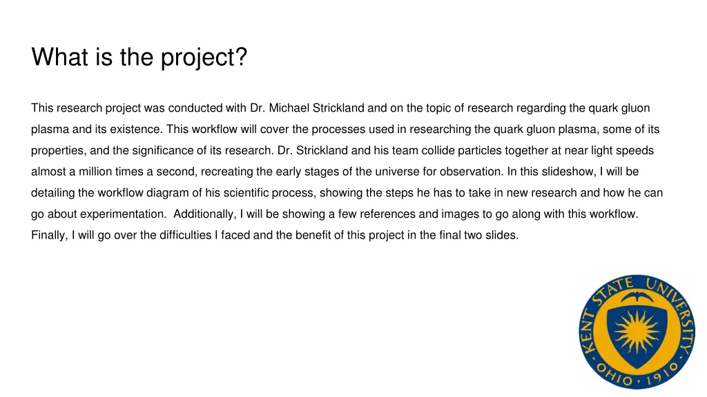what is the project