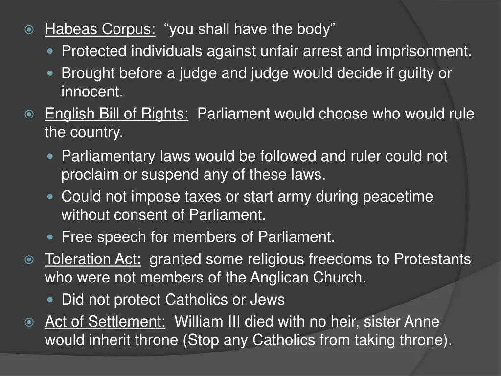 habeas corpus you shall have the body protected