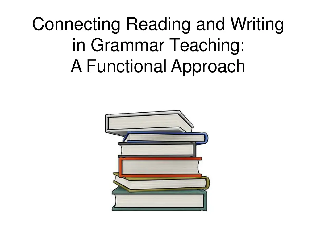 connecting reading and writing in grammar