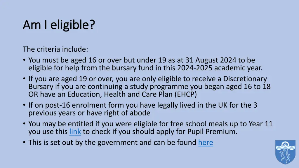 am i eligible am i eligible