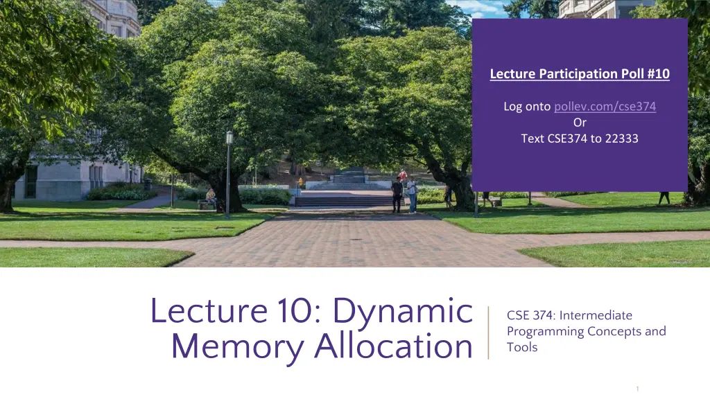 lecture participation poll 10