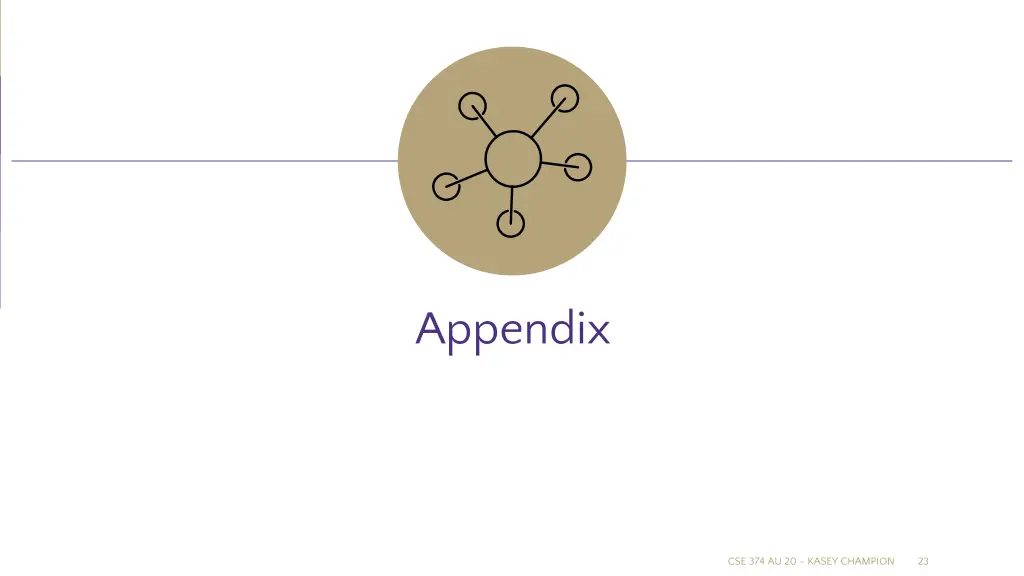 appendix
