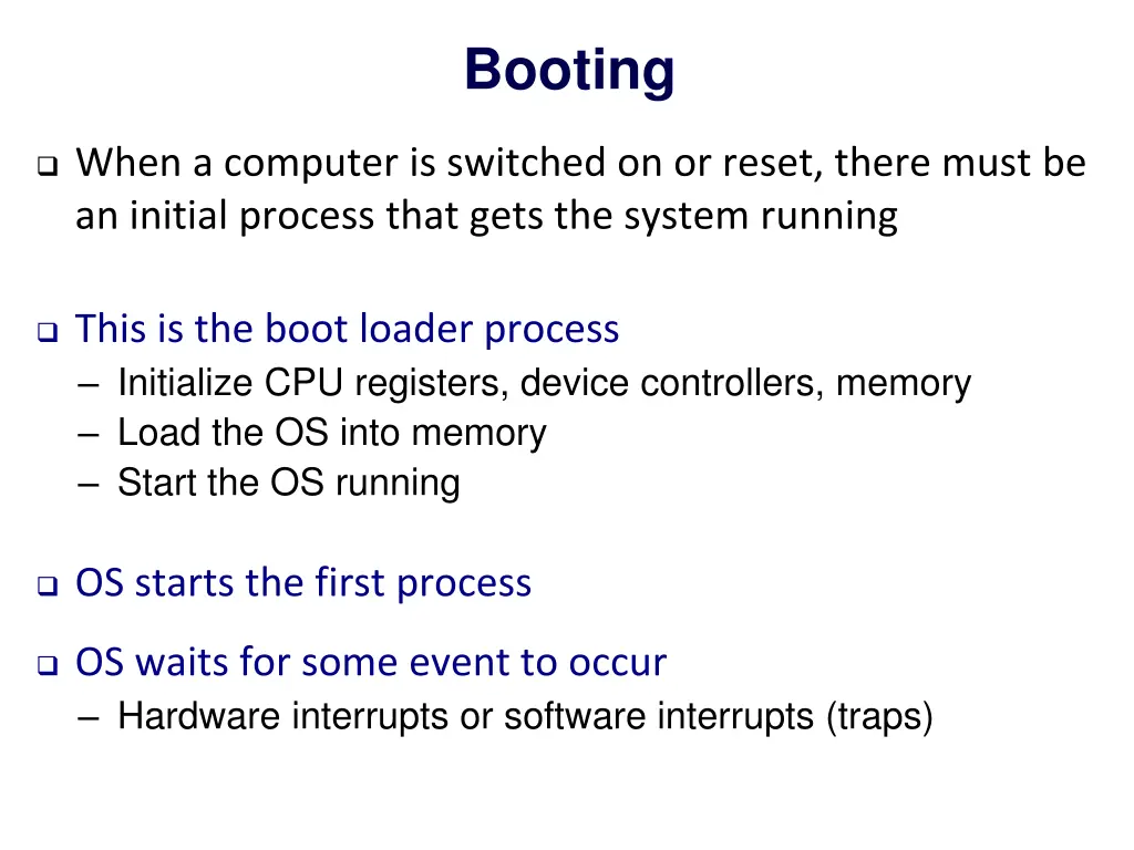 booting