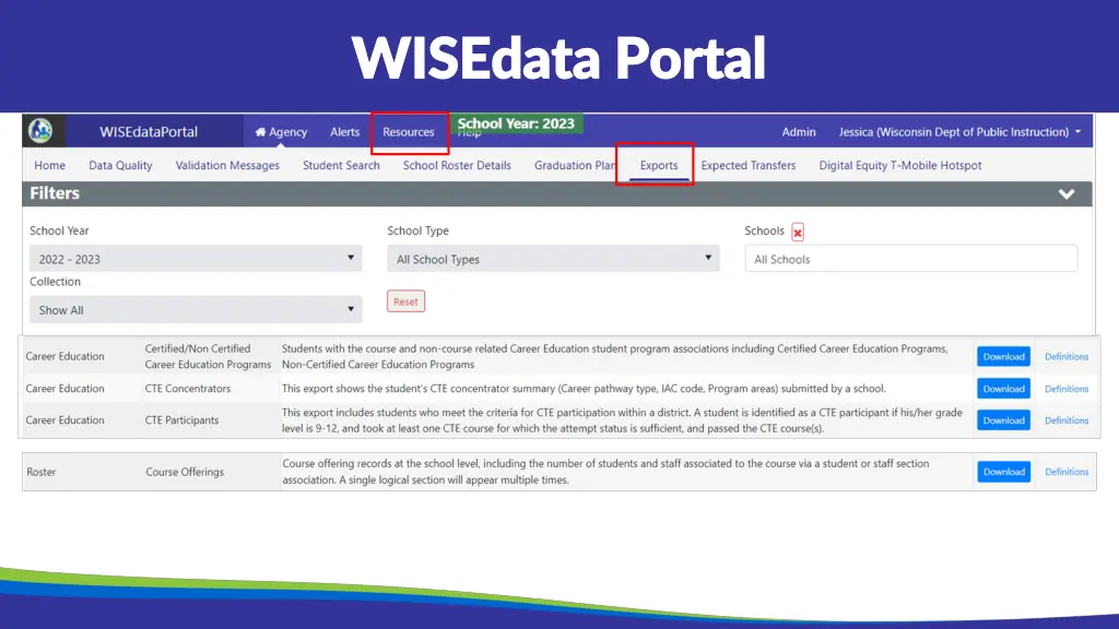 wisedata portal wisedata portal