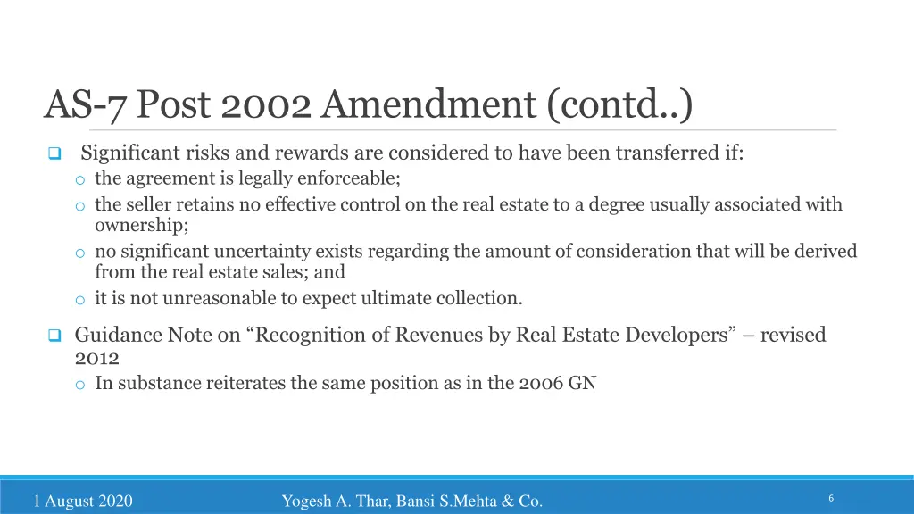 as 7 post 2002 amendment contd