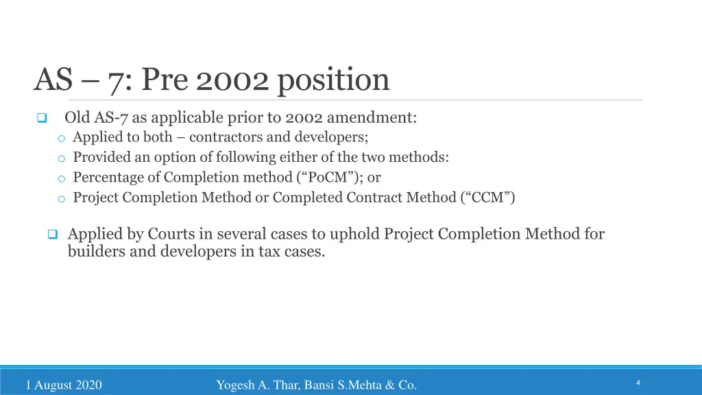 as 7 pre 2002 position