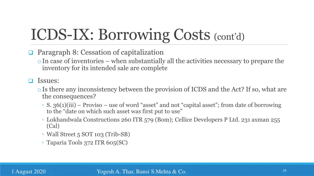 icds ix borrowing costs cont d