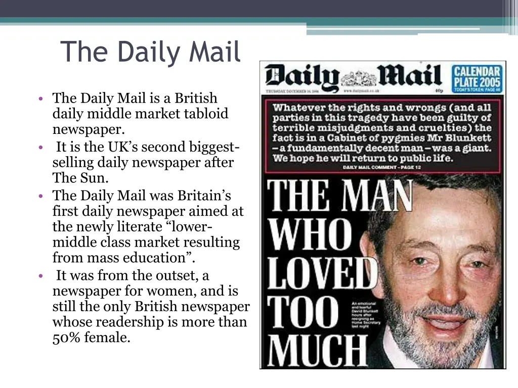 the daily mail