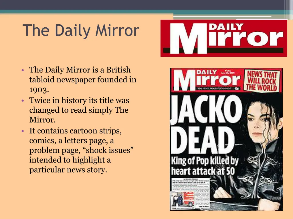 the daily mirror