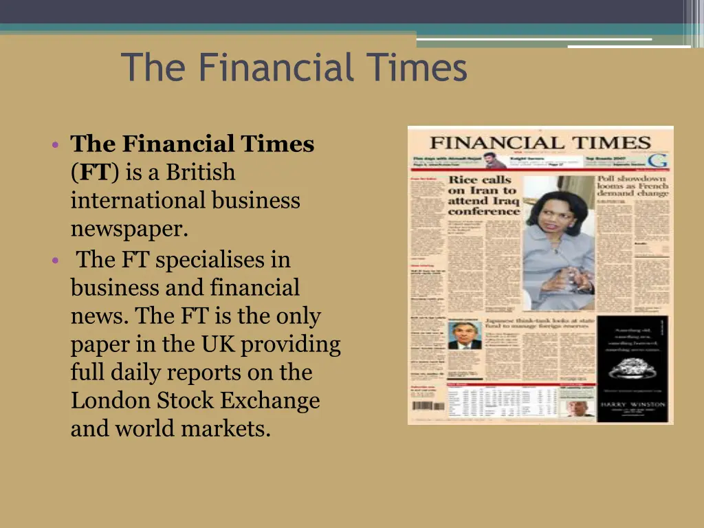 the financial times