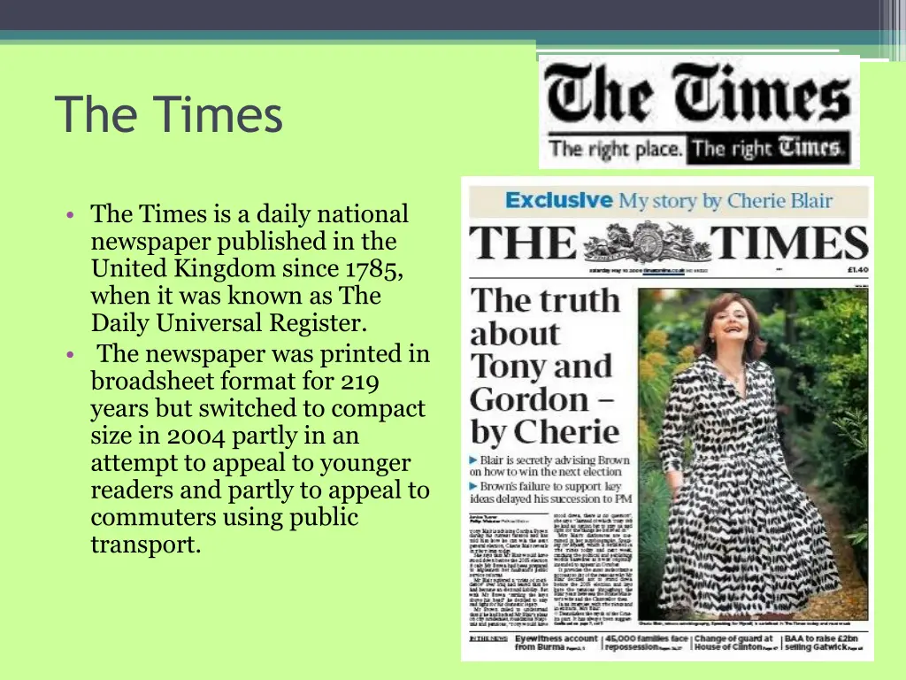 the times