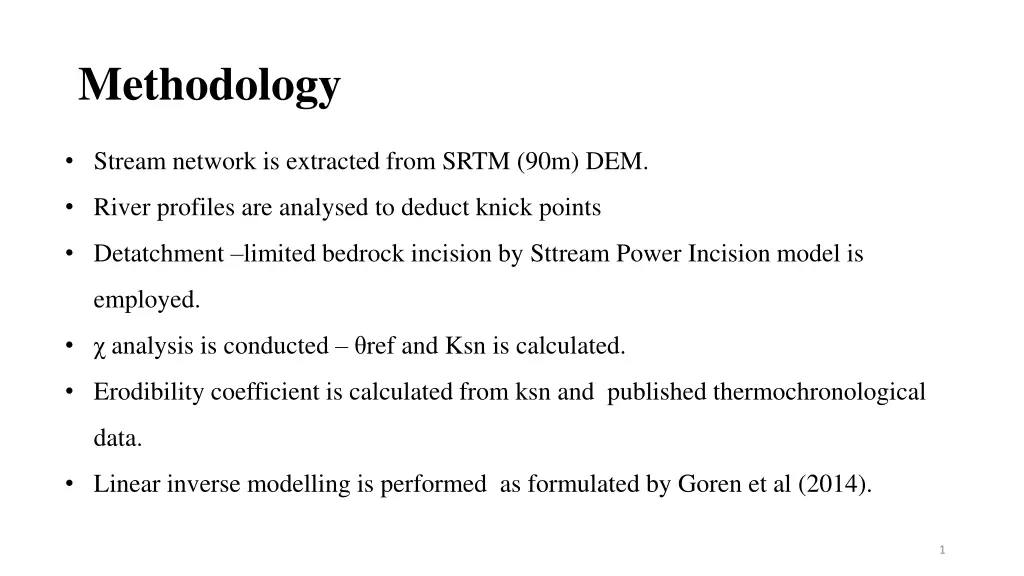 methodology