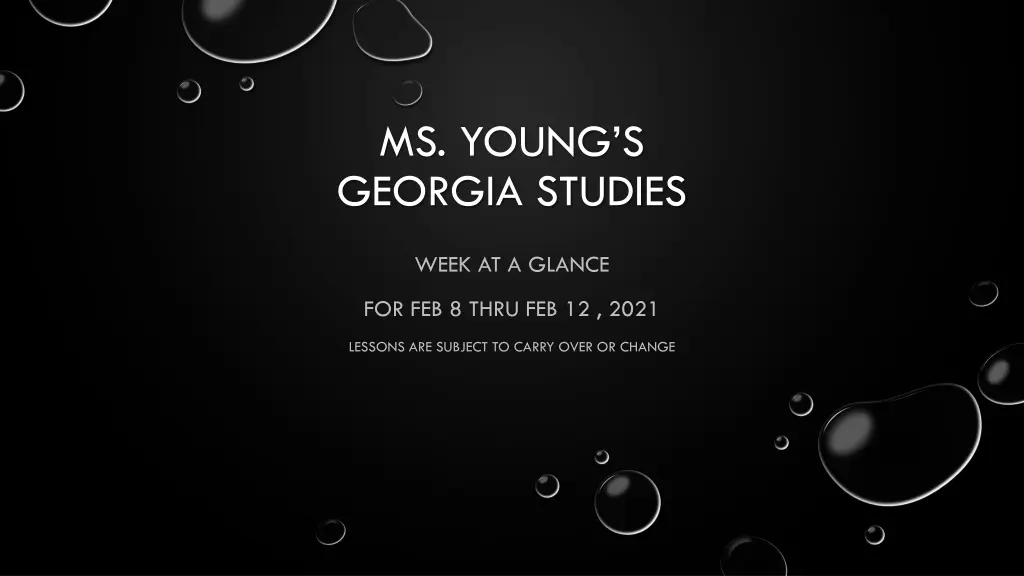 ms young s georgia studies