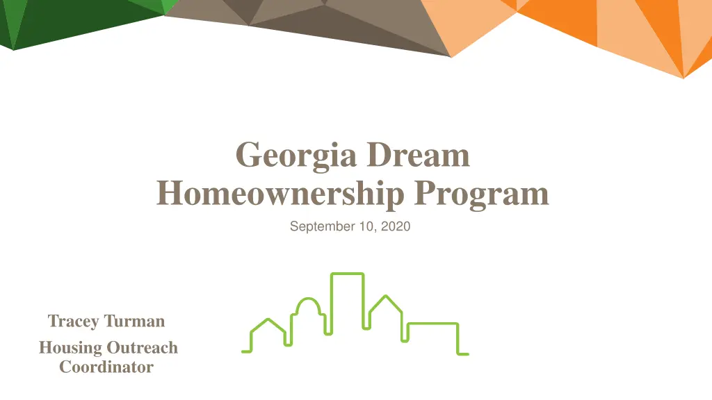georgia dream homeownership program september