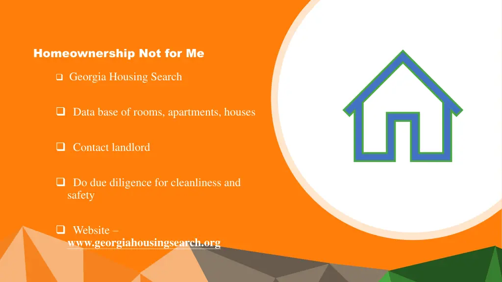 homeownership not for me