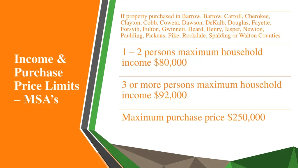 if property purchased in barrow bartow carroll